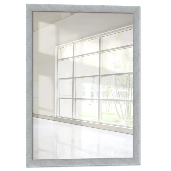 Miroir mural Jägala 7x10 cm | argent mat | miroir (2 mm)