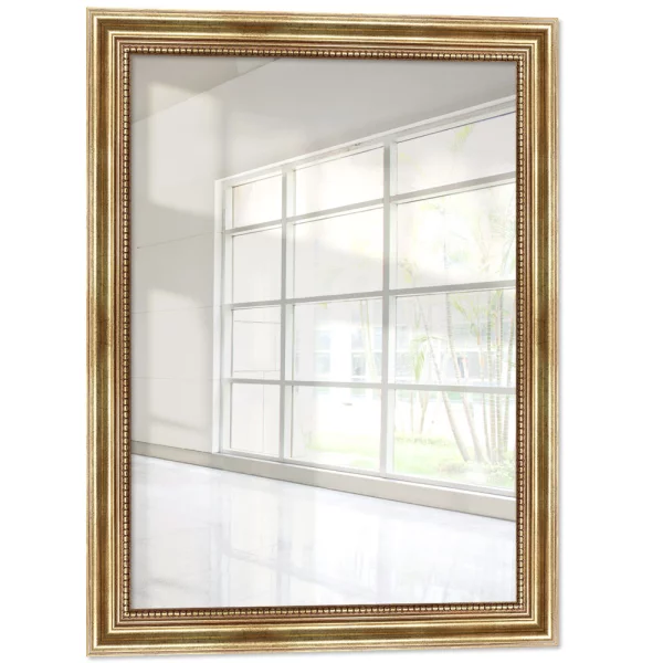Miroir mural Ketane 10x10 cm | or | miroir (2 mm)