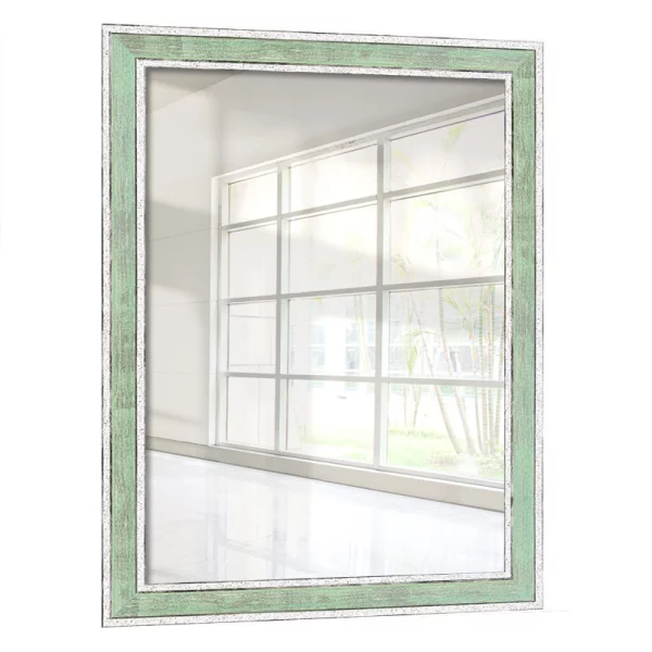 Wandspiegel Hebbe 30x90 cm | Hellgrün | Spiegel (2 mm)