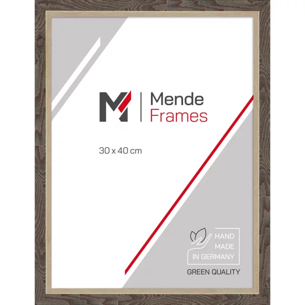 Cadre en bois Senkele sur mesure noyer | verre standard (2 mm)