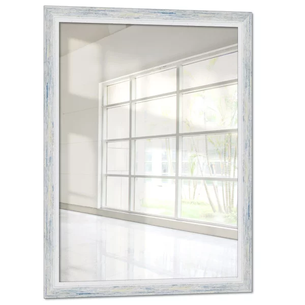 Miroir mural Senkele 10x10 cm | bleu | miroir (2 mm)