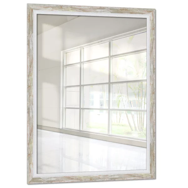 Miroir mural Senkele 10x10 cm | taupe | miroir (2 mm)