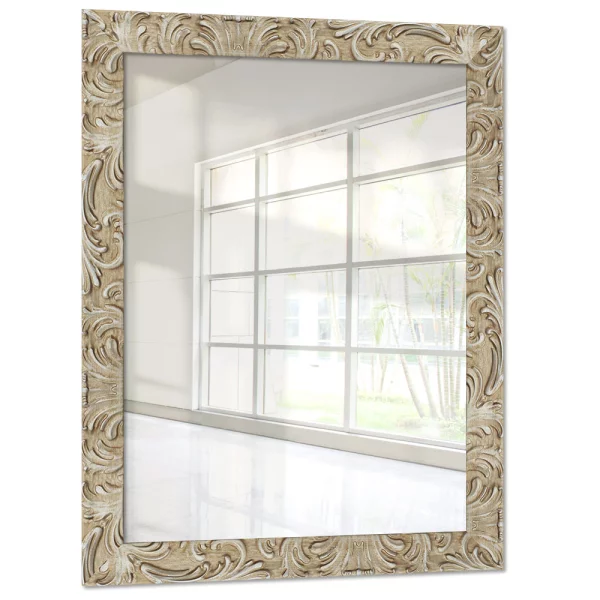 Miroir mural Kalandula 10x15 cm | argent clair, mat | miroir (2 mm)