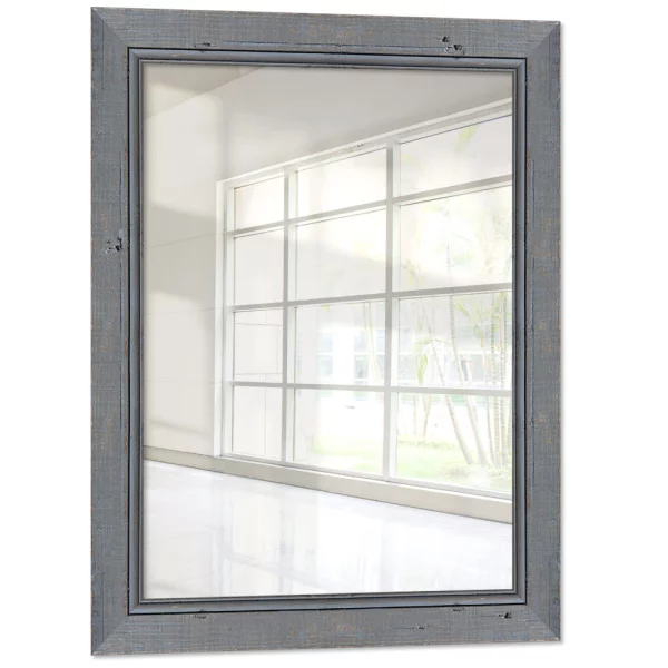 Miroir mural sur mesure Barnafoss gris | miroir (2 mm)