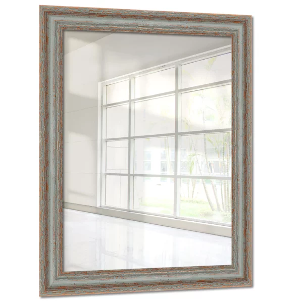 Miroir mural sur mesure Mandraka gris | miroir (2 mm)