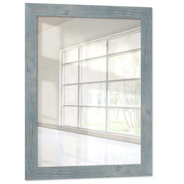 Miroir mural Golestan 10x10 cm | bleu | miroir (2 mm)
