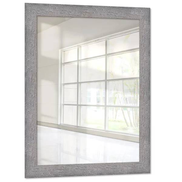 Miroir mural Golestan 10x10 cm | gris | miroir (2 mm)