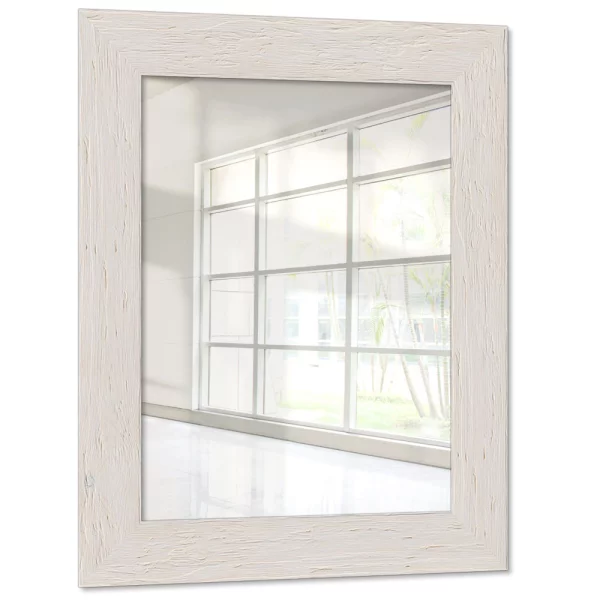 Miroir mural Cotonou 20x20 cm | blanc | miroir (2 mm)