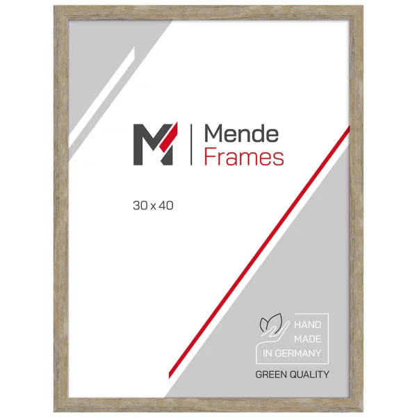 Cadre en bois Koudou 10x10 cm | chêne Sonoma | verre standard (2 mm)