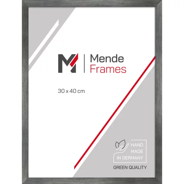 Holz Bilderrahmen Koudou 10x10 cm | Metall | Normalglas (2 mm)