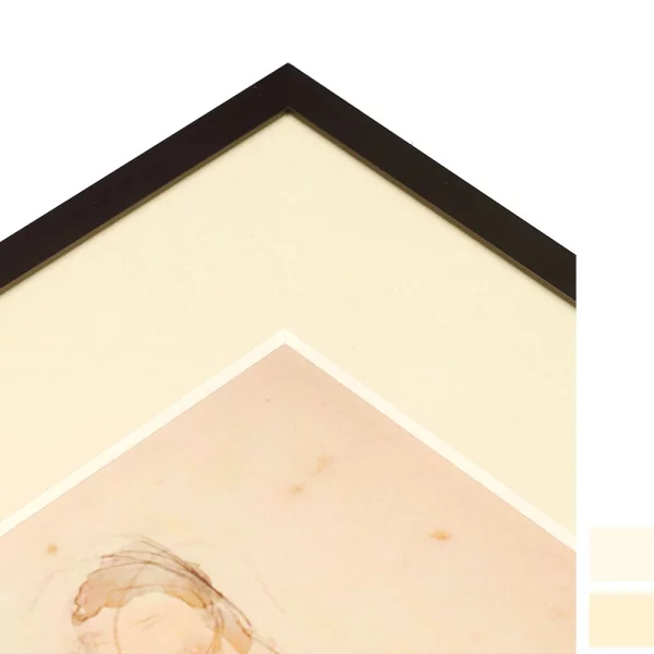 2,3 mm Passepartout in Museumsqualität mit individuellem Ausschnitt 