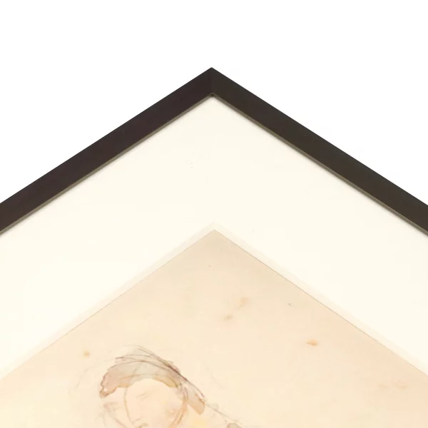 2,3 mm Passepartout in Museumsqualität mit individuellem Ausschnitt 80x120 cm | Naturweiß (254)