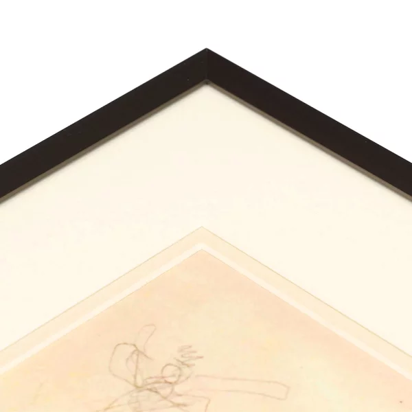 1,4 mm Doppel-Passepartout in Standardformaten 9x13 cm (5x7 cm) | Elfenbein (203)