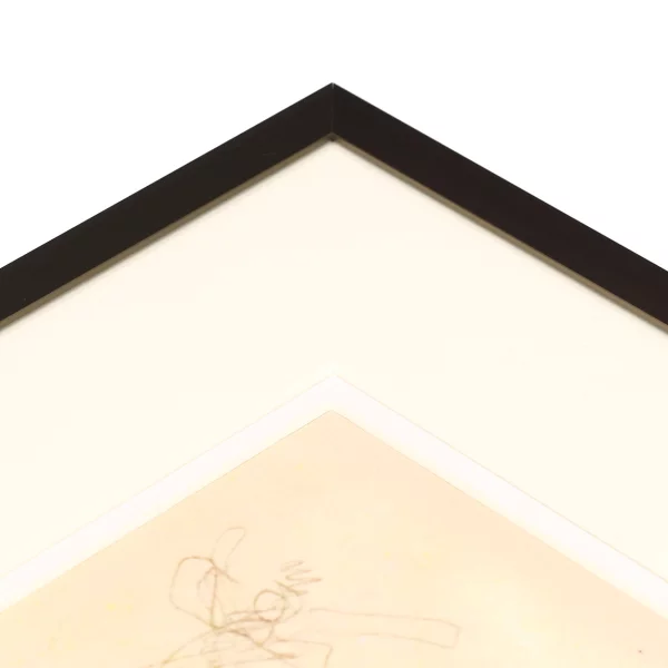 1,4 mm Doppel-Passepartout in Standardformaten 9x13 cm (5x7 cm) | Hellweiß (290)