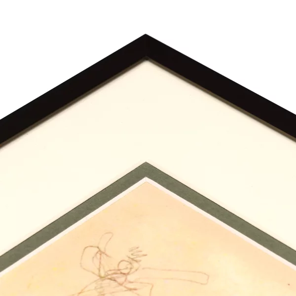 1,4 mm Doppel-Passepartout in Standardformaten 9x13 cm (5x7 cm) | Tundragrün (238)