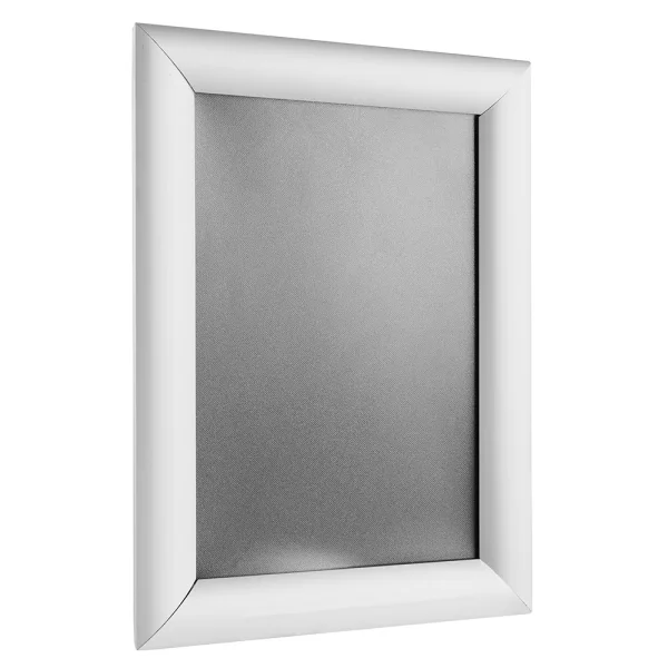 25 mm Klapprahmen magnetisch DIN A5 14,8x21 cm (A5) | silber | Kunstglas mattiert (1 mm)