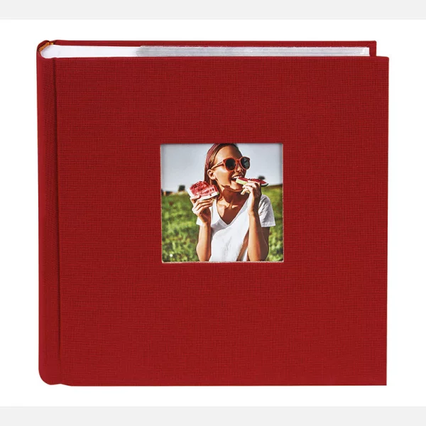 Einsteckalbum Bella Vista - für 200 Fotos im Format 10x15 cm 200x10x15 cm | rot