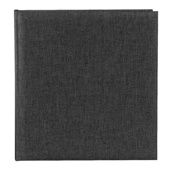 Fotoalbum Summertime Trend mit 100 weißen Seiten zum Einkleben, 30x31 cm 30x31 cm (100 Seiten) | anthrazit