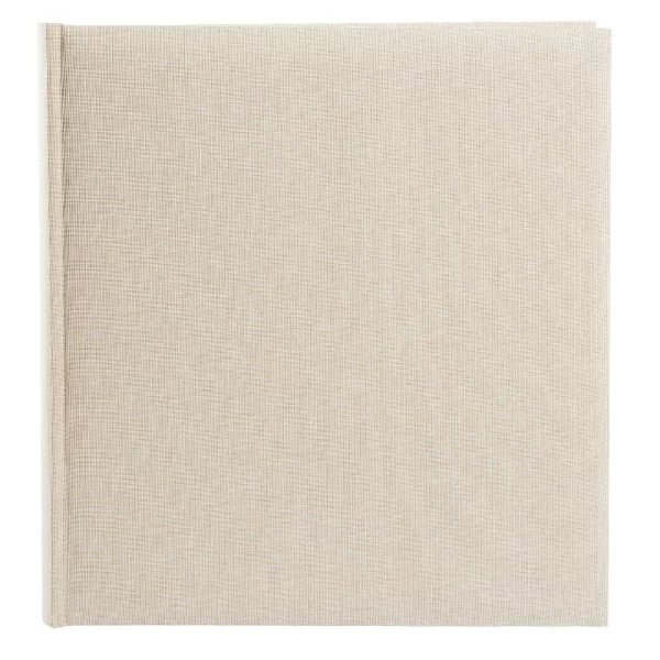 Fotoalbum Summertime Trend mit 100 weißen Seiten zum Einkleben, 30x31 cm 30x31 cm (100 Seiten) | beige