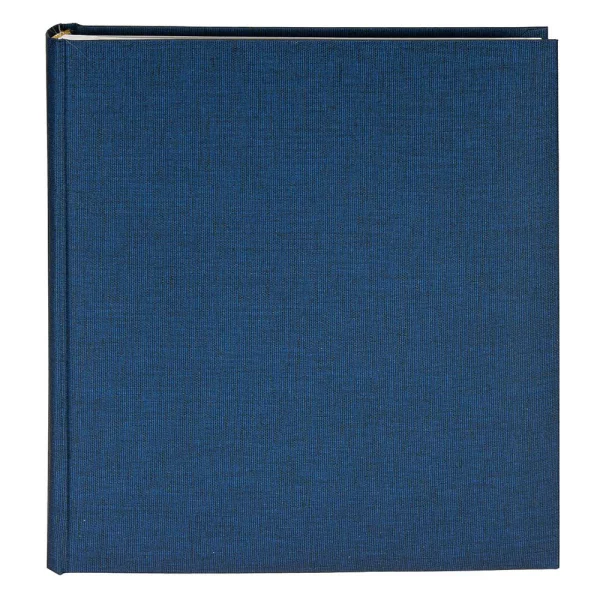 Fotoalbum Summertime Trend mit 100 weißen Seiten zum Einkleben, 30x31 cm 30x31 cm (100 Seiten) | blau