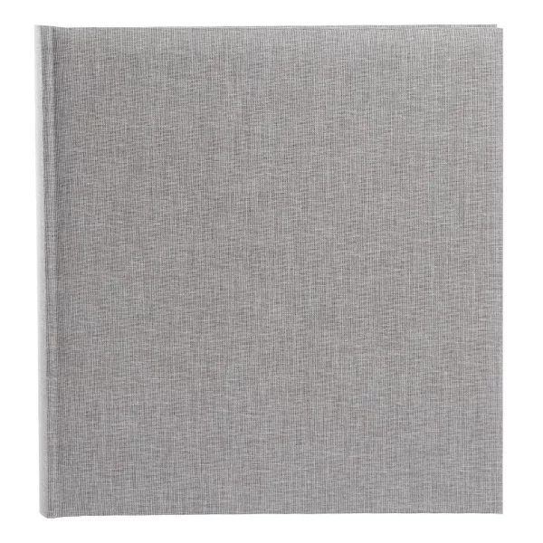 Fotoalbum Summertime Trend mit 100 weißen Seiten zum Einkleben, 30x31 cm 30x31 cm (100 Seiten) | grau