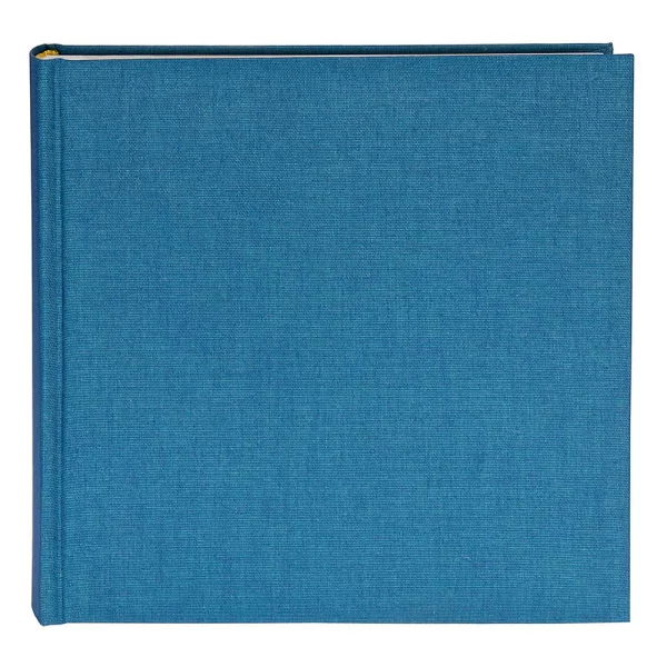 Fotoalbum Summertime Trend mit 100 weißen Seiten zum Einkleben, 30x31 cm 30x31 cm (100 Seiten) | hellblau