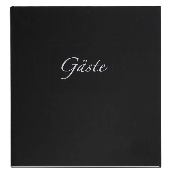 Gästebuch Seda - 176 weiße Seiten (23x25 cm) 23x25 cm (176 Seiten) | schwarz