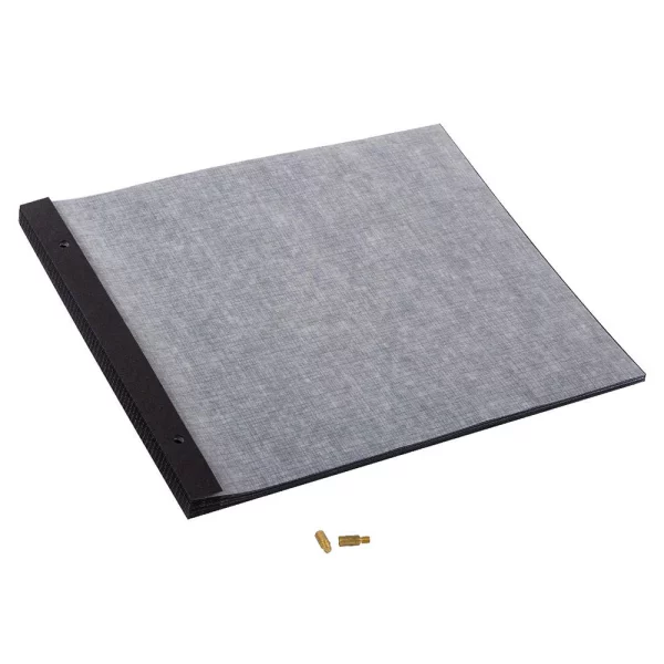 Ersatzblöcke für Schraubalben 29x24 cm | schwarz