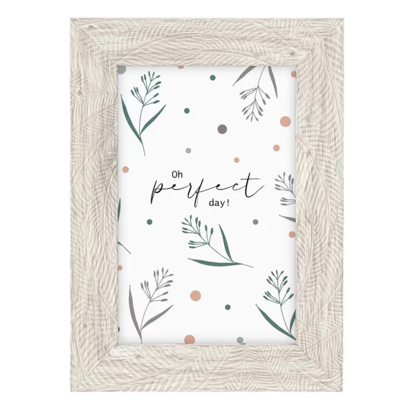 Kunststoff-Fotorahmen Florina 15x20 cm | Grau | Normalglas (2 mm)