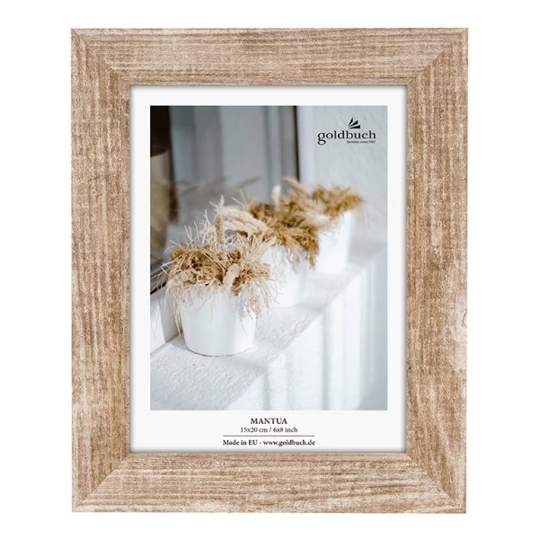 Fotorahmen Mantua (MDF) 15x20 cm | Natur | Normalglas (2 mm)