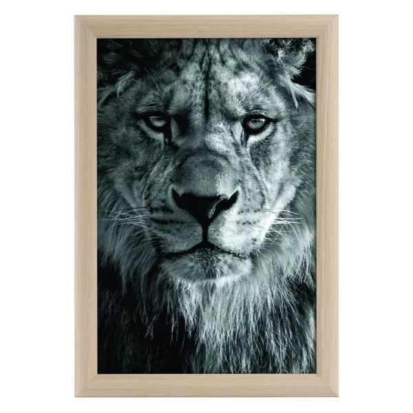 Holz-Bilderrahmen Toscana (MDF) 10x15 cm | natur | Normalglas (2 mm)
