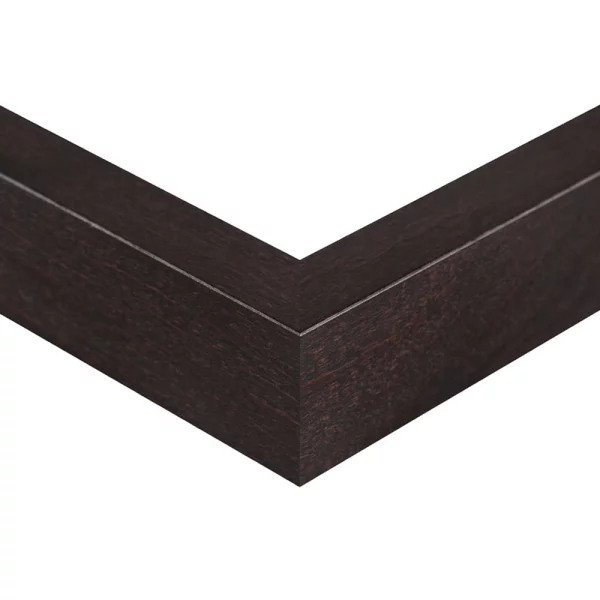Holz 16 Magnet-Bilderrahmen 21x29,7 (A4) | Erle braun | Normalglas