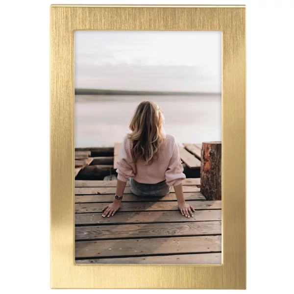 Fotorahmen Riva 13x18 cm | Gold | Normalglas (2 mm)