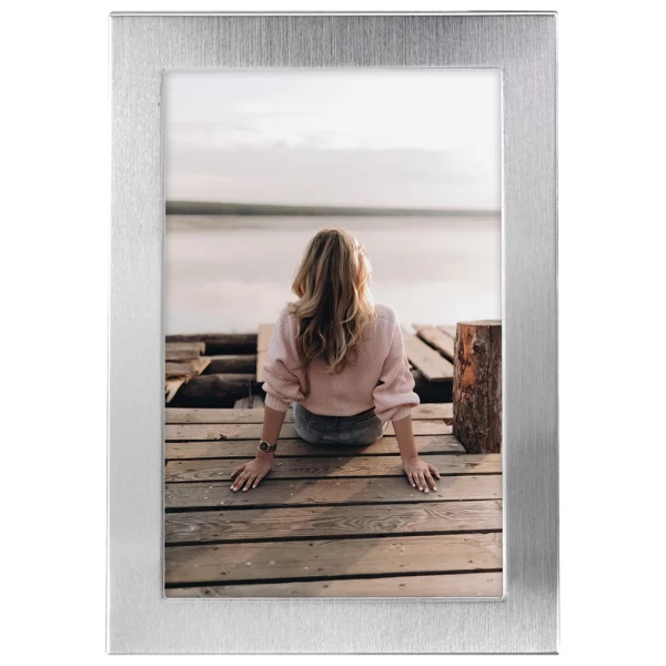 Fotorahmen Riva 13x18 cm | Silber | Normalglas (2 mm)