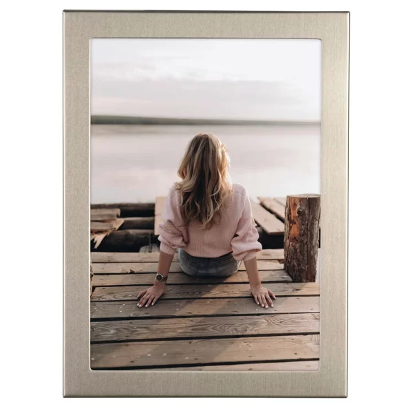 Fotorahmen Riva 13x18 cm | Titan | Normalglas (2 mm)