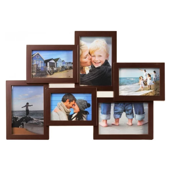 Galerierahmen Holiday 13x9 cm, 15x10 cm | Braun | Normalglas (2 mm)