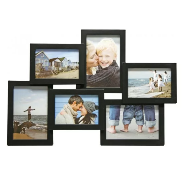 Galerierahmen Holiday 13x9 cm, 15x10 cm | Schwarz | Normalglas (2 mm)