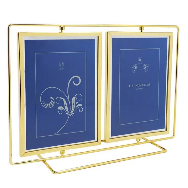 Fotorahmen Platinum Double Swing 13x18 cm | gold | Normalglas (2 mm)