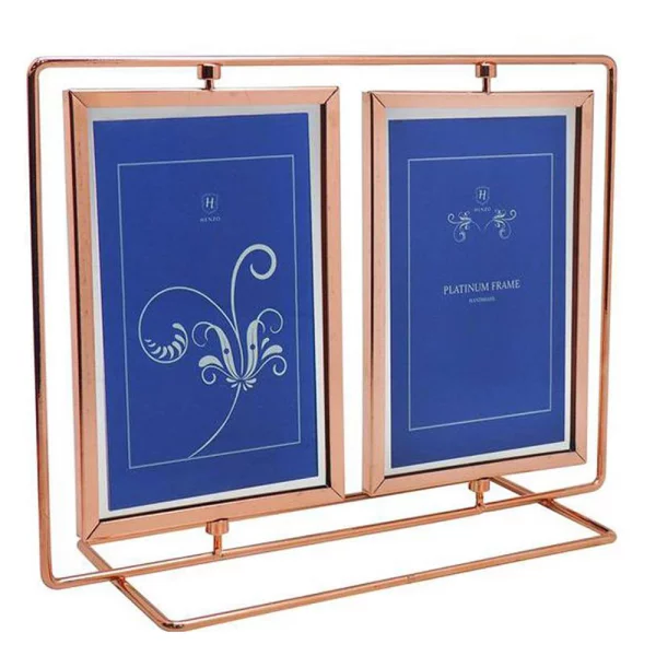 Fotorahmen Platinum Double Swing 13x18 cm | rose gold | Normalglas (2 mm)