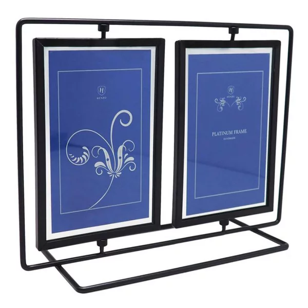 Fotorahmen Platinum Double Swing 13x18 cm | schwarz | Normalglas (2 mm)
