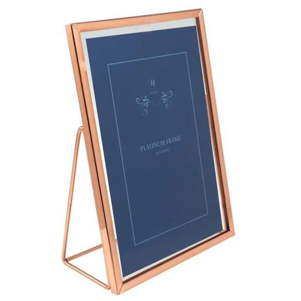 Fotorahmen Platinum Triangle 13x18 cm | rose gold | Normalglas (2 mm)