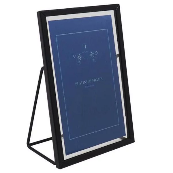 Fotorahmen Platinum Triangle 13x18 cm | schwarz | Normalglas (2 mm)