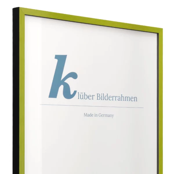 Cadre en bois Calamar 30x40 cm | vert noir | verre standard (2 mm)