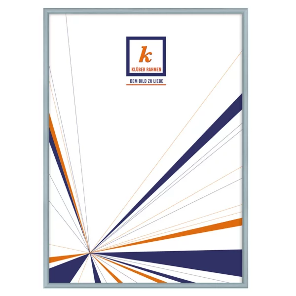 Cadre en aluminium Miguel 20x30 cm | bleu pâle | verre standard (2 mm)