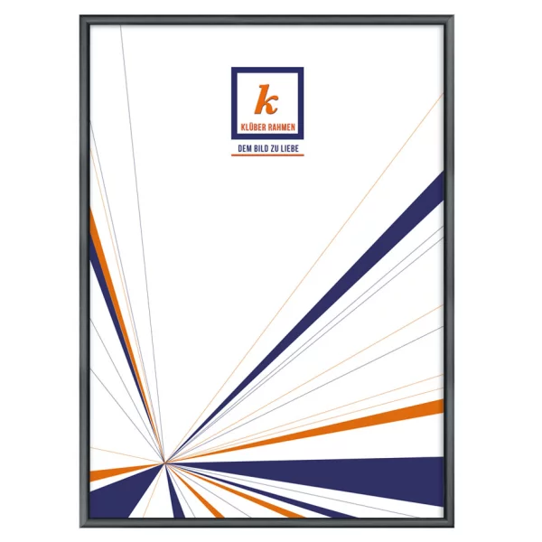 Cadre en aluminium Miguel 20x30 cm | argent Florentin (mordancé) | verre standard (2 mm)