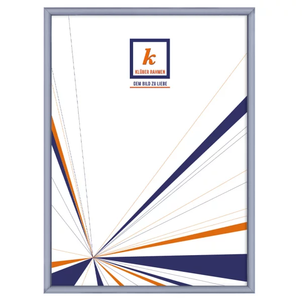 Alu-Bilderrahmen Enzo 20x30 cm | Himmelblau | Normalglas (2 mm)
