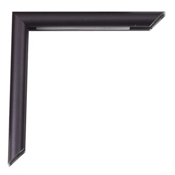 Cadre en aluminium Pedro sur mesure cabernet Florentin (mordancé) | verre standard (2 mm)