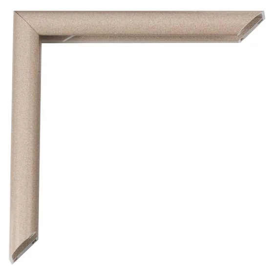 Cadre en aluminium Pedro sur mesure Grès | verre standard (2 mm)