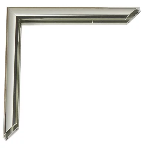 Alu-Bilderrahmen Pedro 20x30 cm | Krypton glänzend, Rücken gebürstet | Normalglas (2 mm)