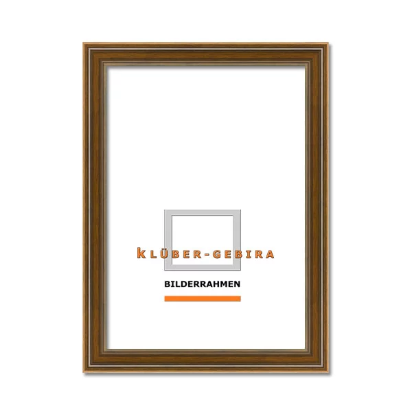 Cadre en bois Petra 30x40 cm | noyer | verre standard (2 mm)